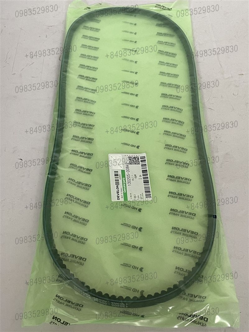 130205-00842 Dây curoa cho MPĐ Doosan DP180LA XPZ1320 2319NV 2031